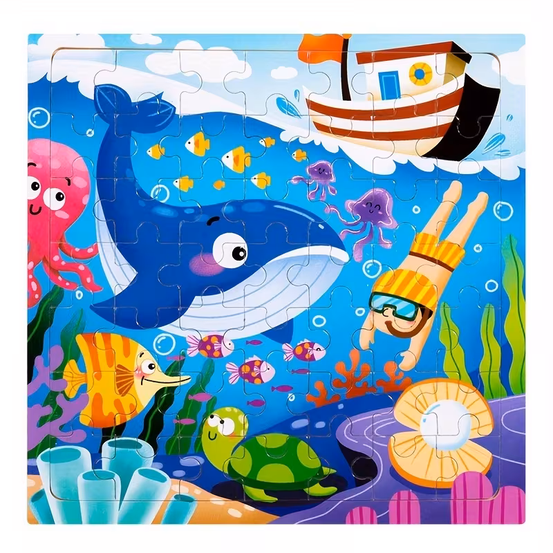 Puzzle 3D Bois – Image 1