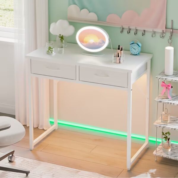 Coiffeuse avec rangement