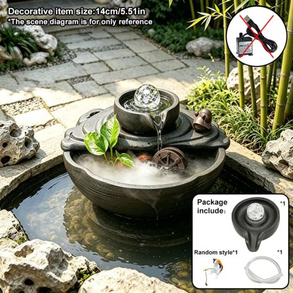 Fontaine Led pour Jardin et Salon
