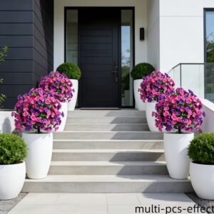 Panier suspendu petunias – Image 4