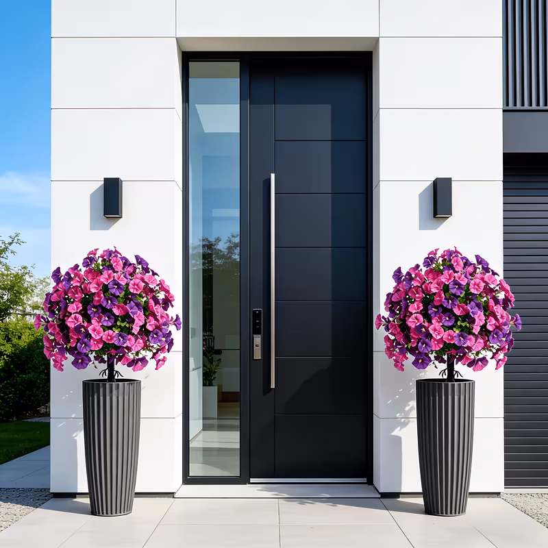 Panier suspendu petunias – Image 3