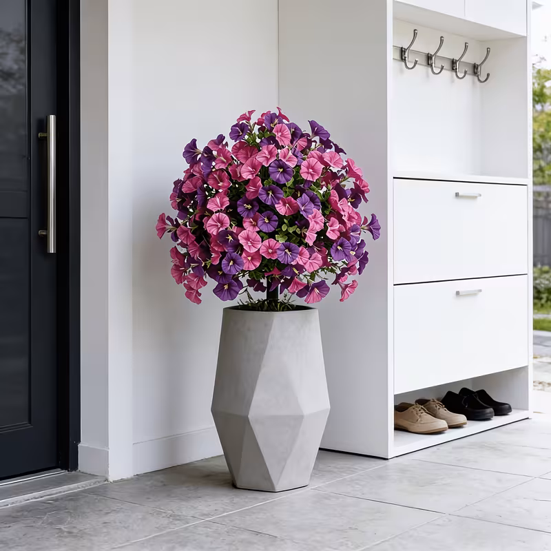 Panier suspendu petunias – Image 2