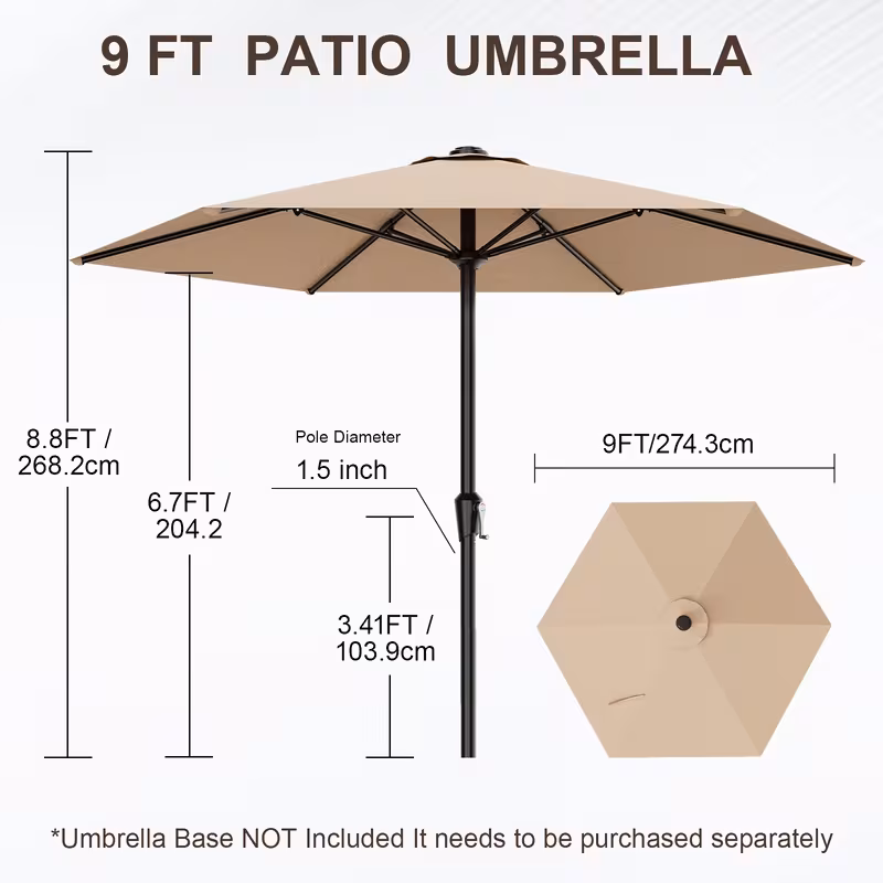 Parasol pour jardin – Image 4