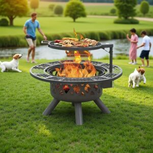 Brasero Plancha Fuego 3-en-1 — Plancha, Brasero & Wok