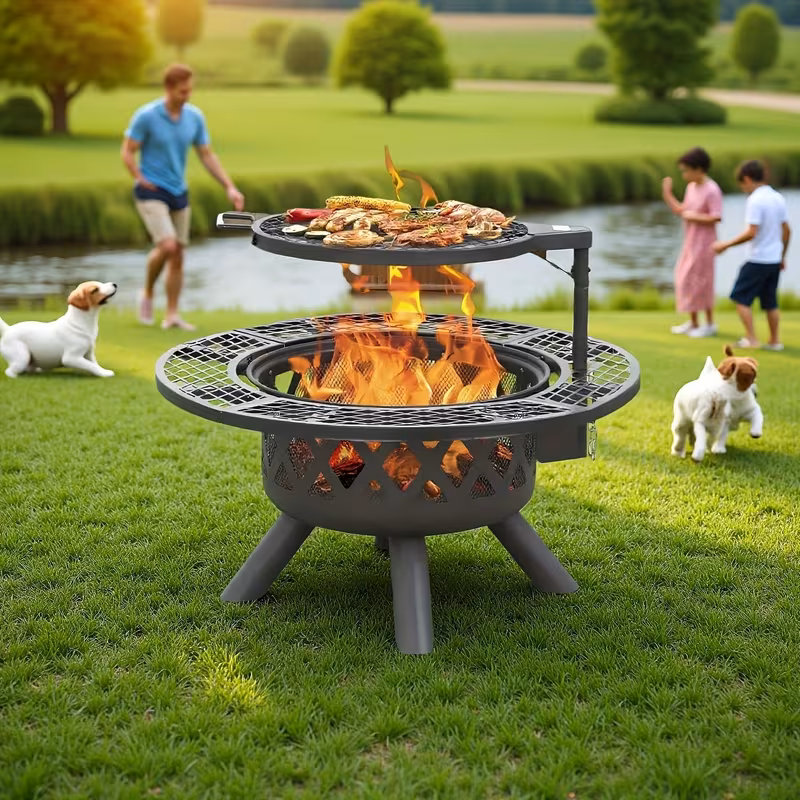 Brasero Plancha Fuego 3-en-1 — Plancha, Brasero & Wok – Image 1